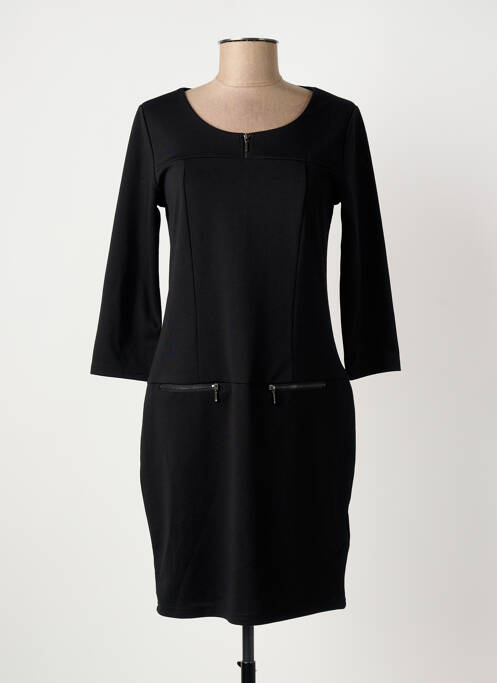 Robe courte noir FRANSA femme