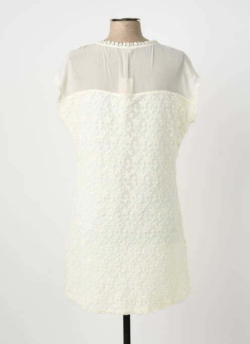 Robe mi-longue blanc KOCCA femme