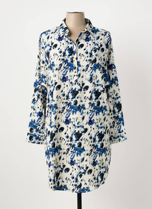 Robe mi-longue blanc SUNCOO femme