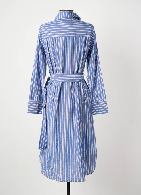 Robe mi-longue bleu SUNCOO femme