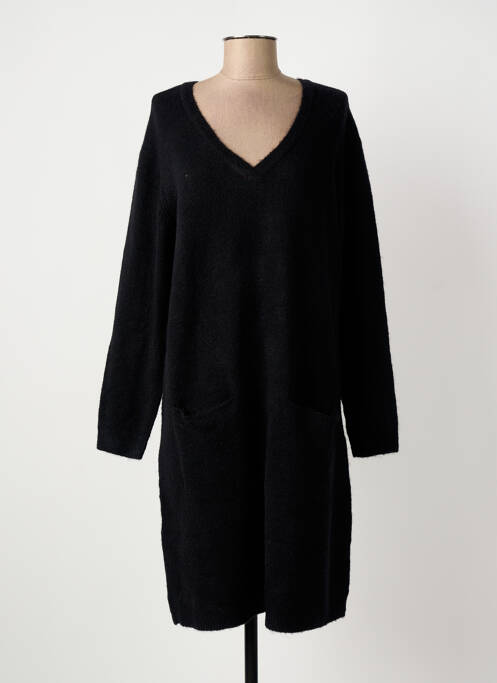 Robe pull noir FRANSA femme