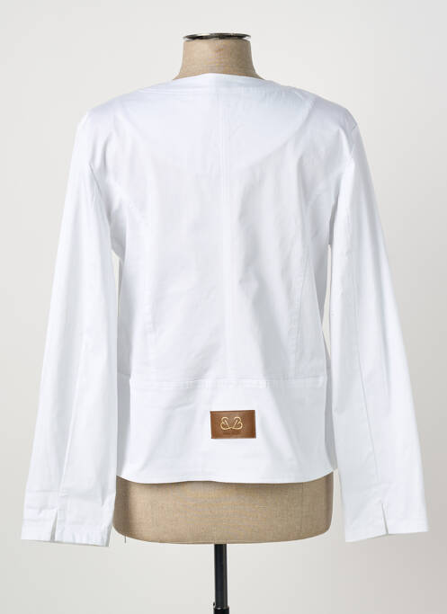 Veste casual blanc PAUL BRIAL femme