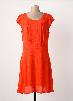 Robe courte manches courtes manches courtes rouge LOLA ESPELETA femme