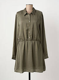 Robe courte manches longues manches longues vert SILVIAN HEACH femme