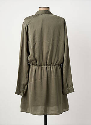 Robe courte manches longues manches longues vert SILVIAN HEACH femme