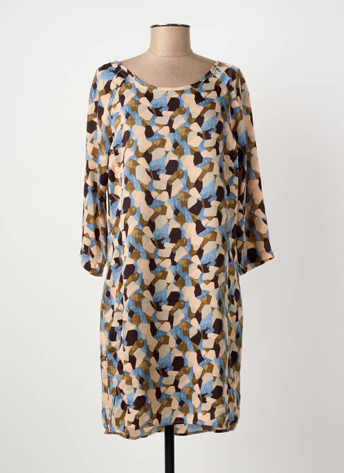 Robe mi-longue beige MISMASH femme