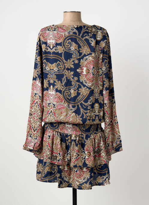 Robe mi-longue bleu MISMASH femme