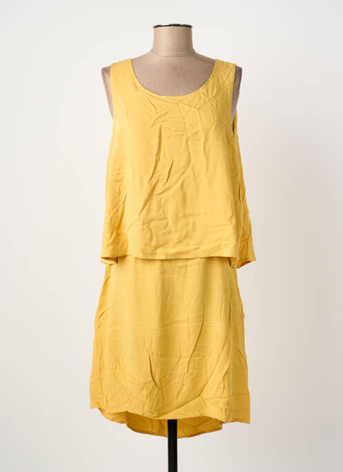 Robe mi-longue jaune LOLA ESPELETA femme