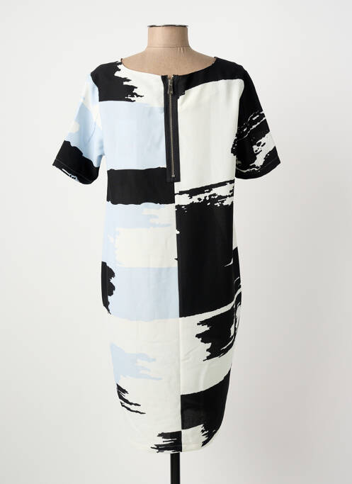 Robe mi-longue noir FRANSA femme