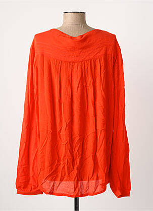 Blouse manches longues manches longues orange LOLA ESPELETA femme