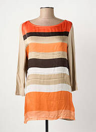 Tunique manches longues manches 3/4 orange BETTY BARCLAY femme