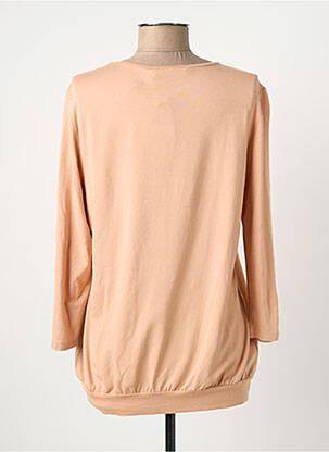 Top tissage crêpe manches 3/4 rose BETTY BARCLAY femme