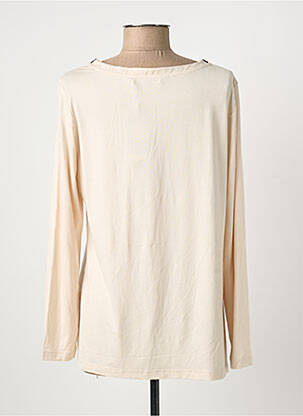 Top stretch manches longues beige BETTY BARCLAY femme