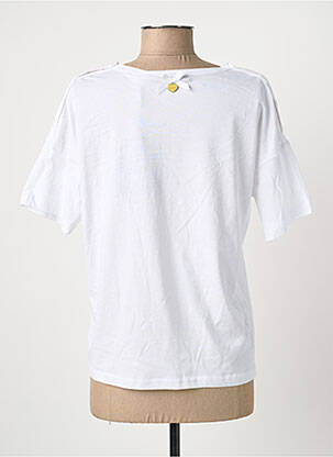 T-shirt coupe droite manches courtes blanc SILVIAN HEACH femme