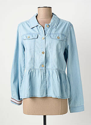 Veste casual poches bleu LOLA ESPELETA femme