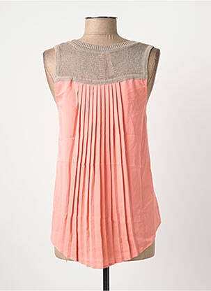Top stretch sans manche marron LOLA ESPELETA femme