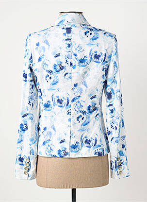 Blazer poignets boutonnés bleu SCHOOL RAG femme
