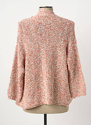 Gilet manches longues manches 3/4 orange BETTY BARCLAY femme