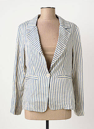 Blazer bleu POUSSIERE D'ETOLE femme