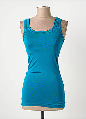Débardeur bleu FRANSA femme