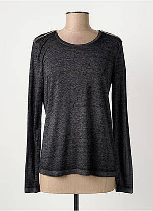 T-shirt gris PAUL BRIAL femme