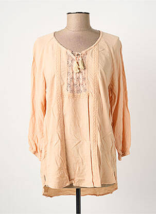 Tunique manches longues rose LES FILLES DE NEAUX femme