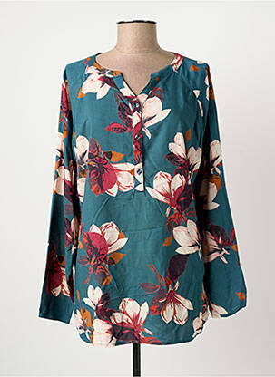 Tunique manches longues vert FRANSA femme