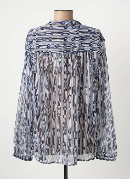 Blouse bleu FRANSA femme