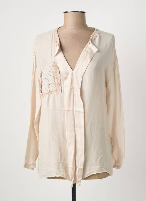 Blouse rose POUSSIERE D'ETOLE femme