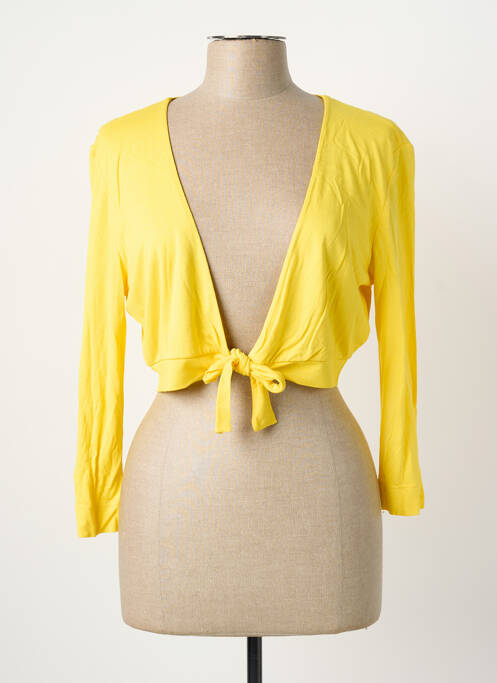 Boléro jaune BETTY BARCLAY femme