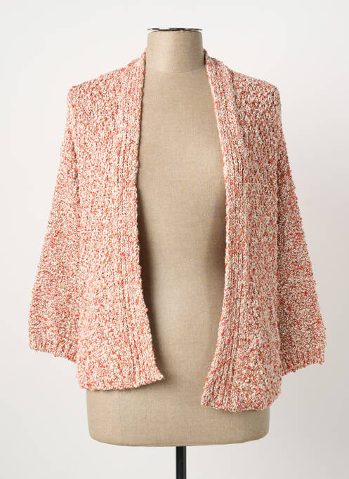 Gilet manches longues orange BETTY BARCLAY femme