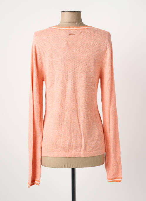 Gilet manches longues coupe cintrée orange SOULMATE femme