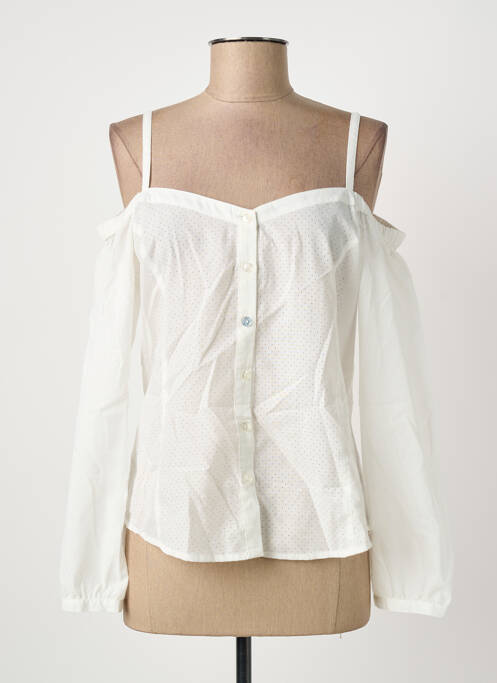 Top blanc LOLA ESPELETA femme