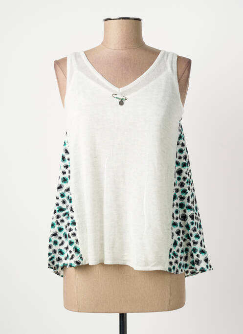 Top blanc LOLA ESPELETA femme