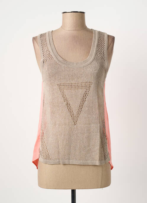 Top marron LOLA ESPELETA femme