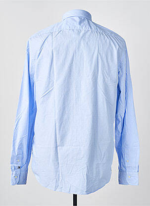 Chemise manches longues coupe droite bleu SCOTCH & SODA homme