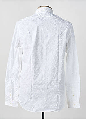 Chemise manches longues coupe cintrée blanc SCOTCH & SODA homme