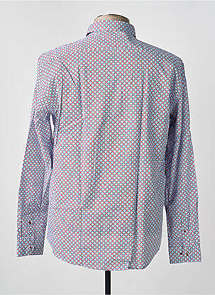 Chemise manches longues coupe cintrée bleu FOXX homme