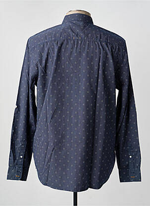 Chemise manches longues poches bleu KAPORAL homme