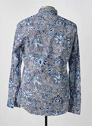 Chemise manches longues imprimé fleurs bleu SCOTCH & SODA homme