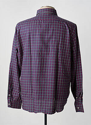 Chemise manches longues coupe cintrée bleu BLUSALINA homme
