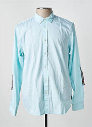 Chemise manches longues coupe cintrée vert SCOTCH & SODA homme