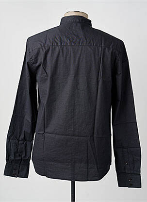 Chemise manches longues poches noir DEELUXE homme