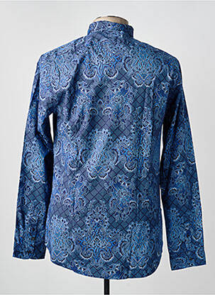 Chemise manches longues imprimé fantaisie bleu SCOTCH & SODA homme