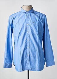 Chemise manches longues poches bleu TOMMY HILFIGER homme