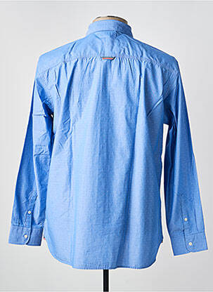 Chemise manches longues coupe cintrée bleu TOMMY HILFIGER homme