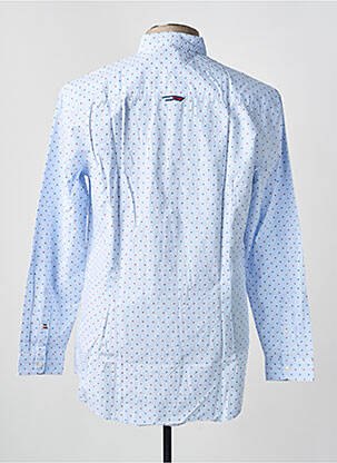 Chemise manches longues coupe cintrée bleu TOMMY HILFIGER homme