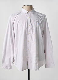 Chemise manches longues imprimé fantaisie bleu MCS homme