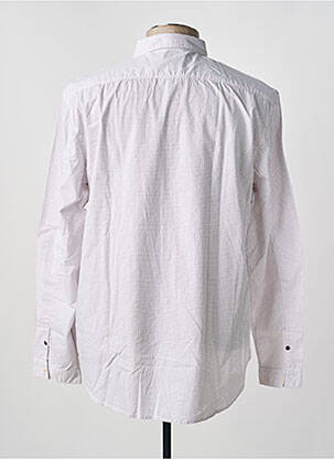 Chemise manches longues imprimé fantaisie bleu MCS homme