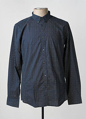 Chemise manches longues coupe cintrée bleu SCOTCH & SODA homme